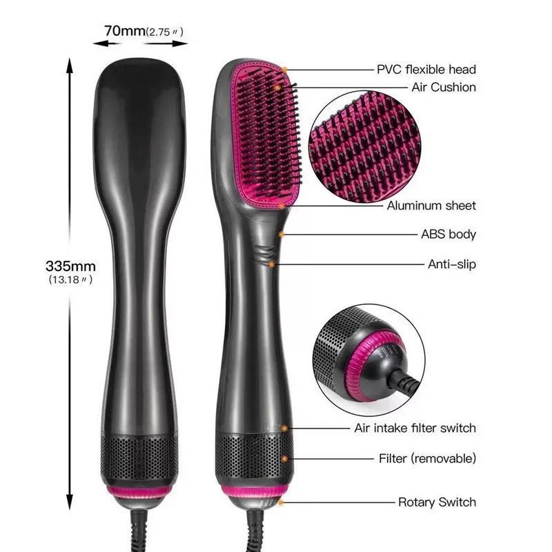 One-Step Hair Dryer & Styler Brush