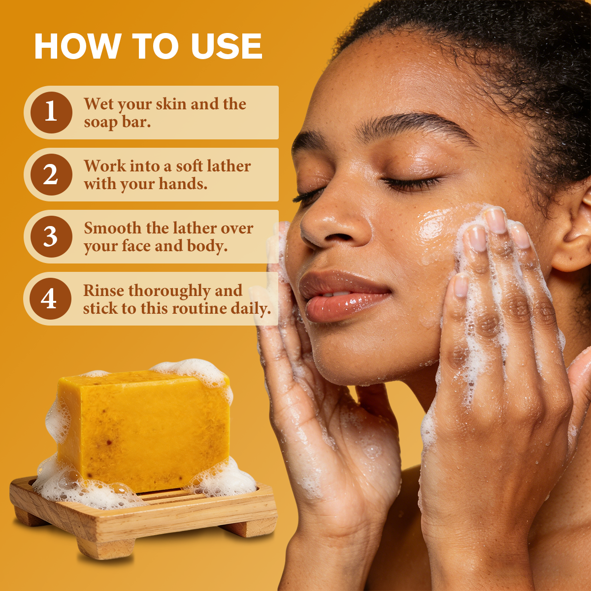 Turmeric Soap,Deep cleansingSoap