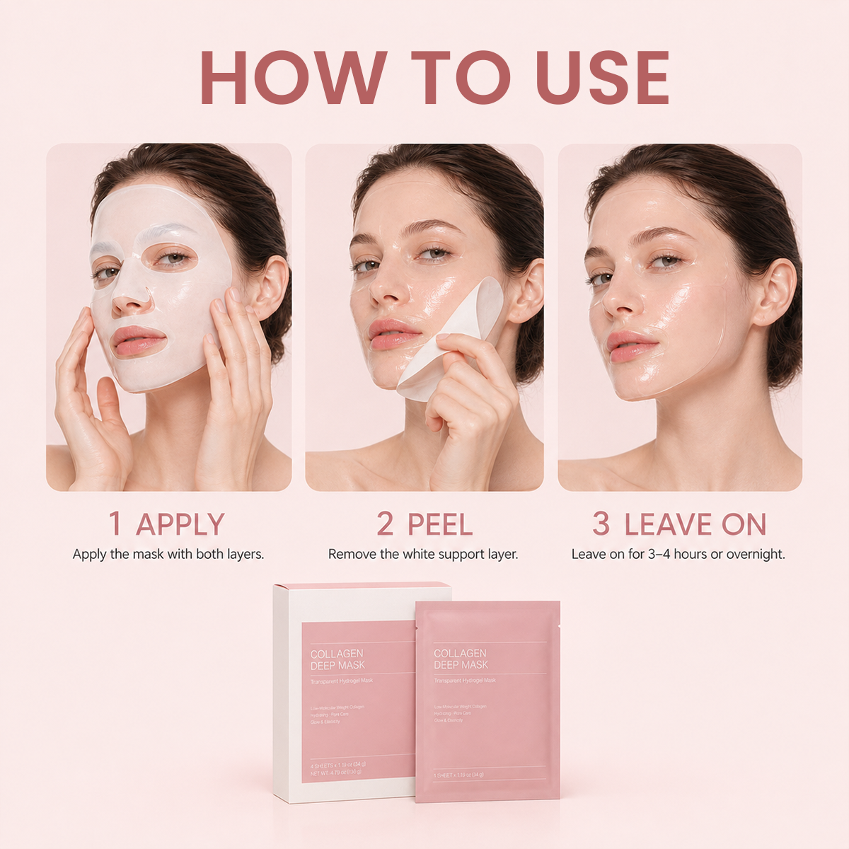 Collagen Hydrogel Facemask
