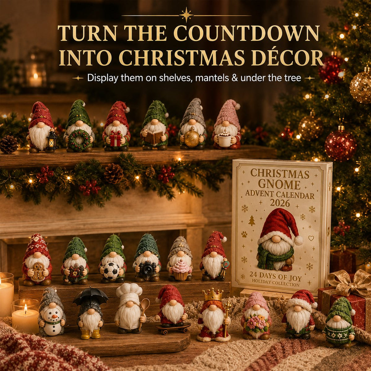 π§ Gnome Advent Calendar 2026 β 24 Days of Whimsical Holiday Surprises πβ¨