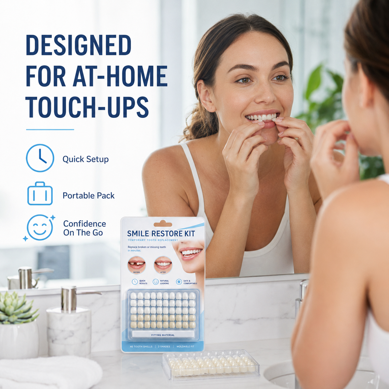 Temporary Tooth Replacement Kit
