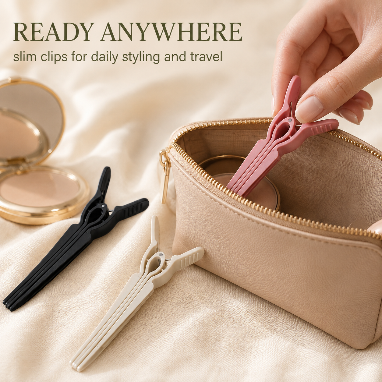 Volumizing hair clip