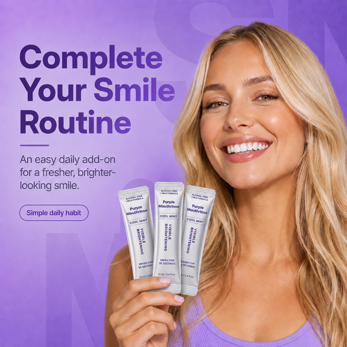 Purple Mouthwash