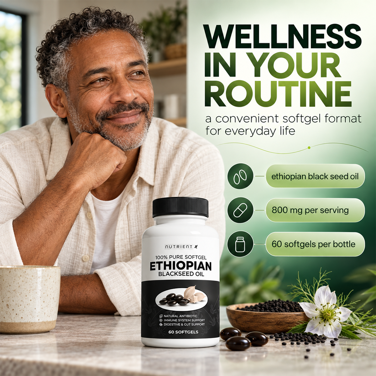 Ethiopian Black Seed Oil