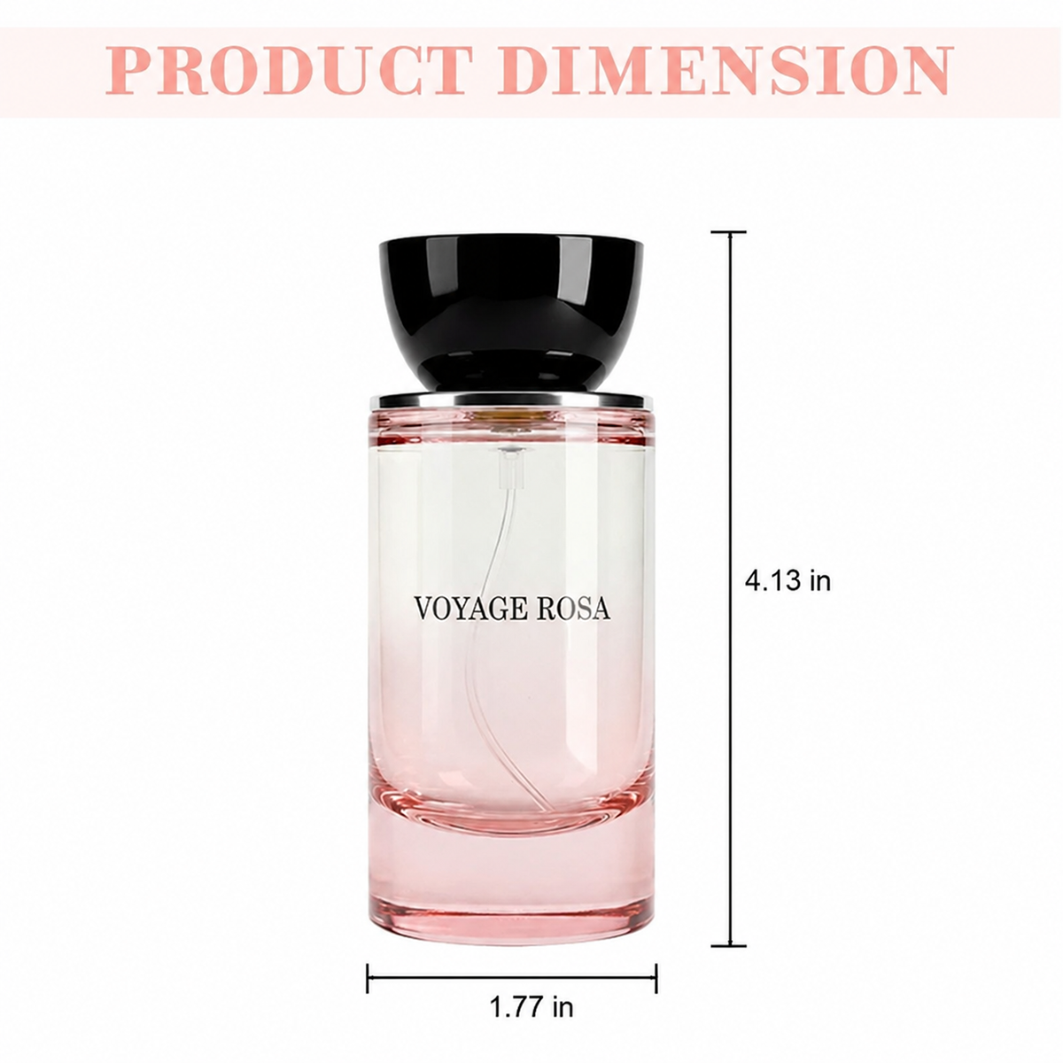 Rosey Fruity Floral Extrait de Parfum, Luxury Scent for Daily Wear