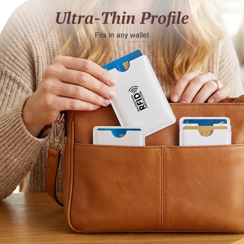 RFID Blocking Sleeves – Protect Your Cards from Electronic Theft