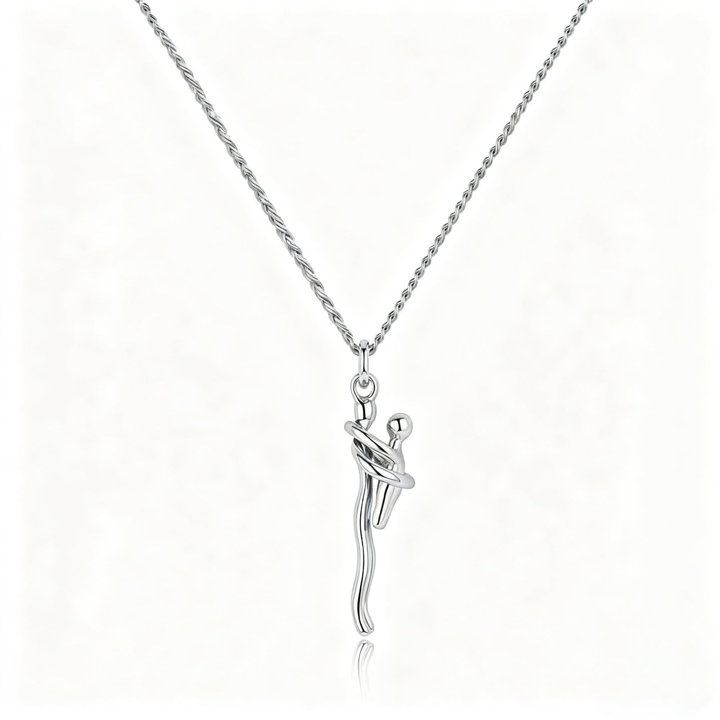 Mom Necklace – Mother & Child Pendant