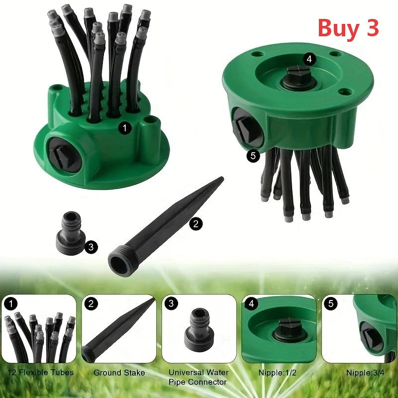 360° Adjustable Garden Irrigation Sprinkler