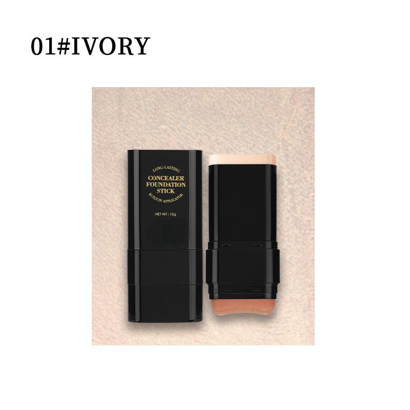 Foundation Concealer Stick Double-Ended Brush