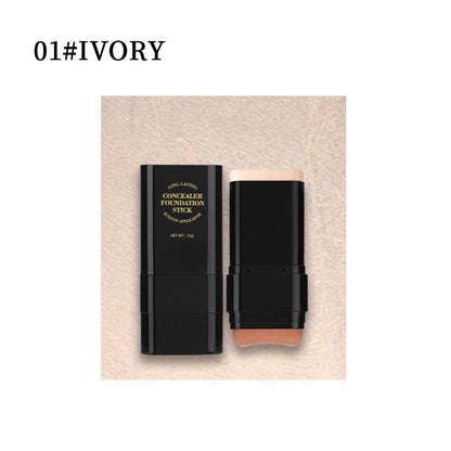 Foundation Concealer Stick Double-Ended Brush