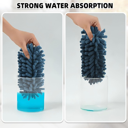Retractable Car Interior Duster with Extension Pole – Soft Dashboard & Vent Cleaning Brush, Long Handle Detailing Tool