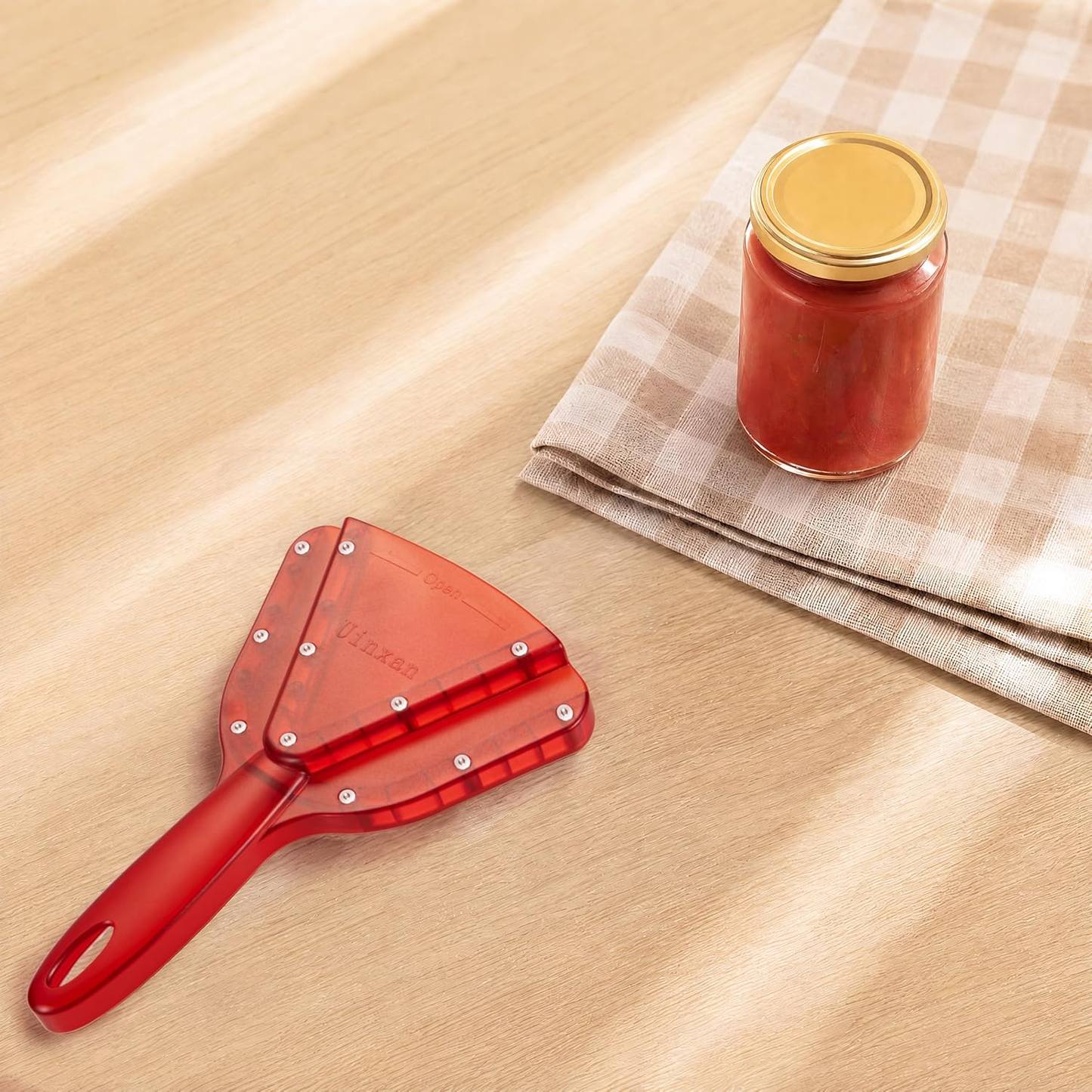 Jar Opener for Weak Hands & Seniors – Easy Grip Manual Lid & Bottle Opener for Arthritis, Stainless Steel Kitchen Tool