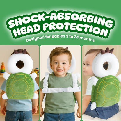 Baby Head Protector Backpack for Crawling & Walking