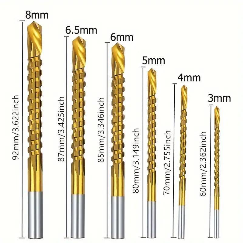 ✨6 Counts Metalworking Ldeal For Drilling