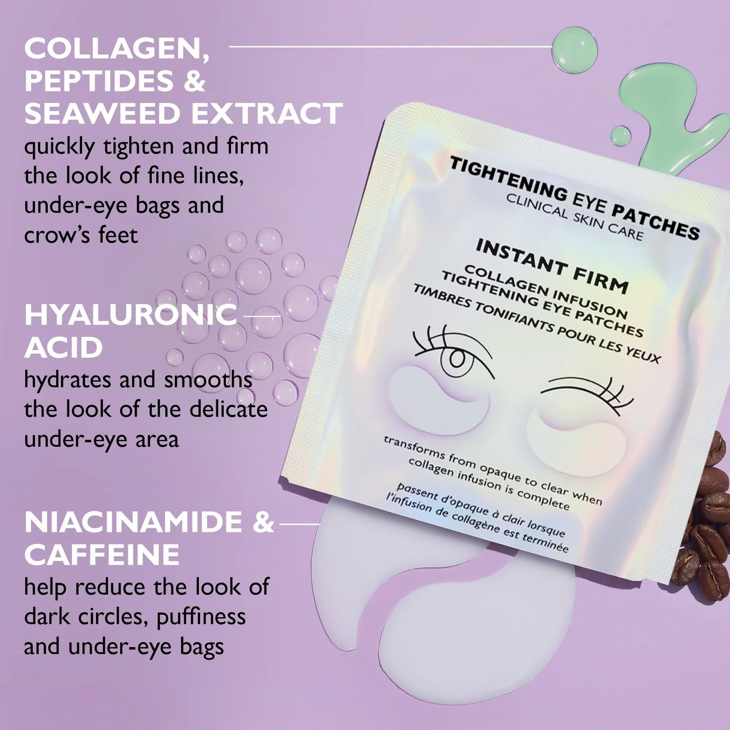 🌸Instant Collagen Infusion Tightening Eye Patches