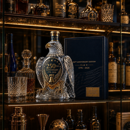250 Years of American Spirit Commemorative Bottle