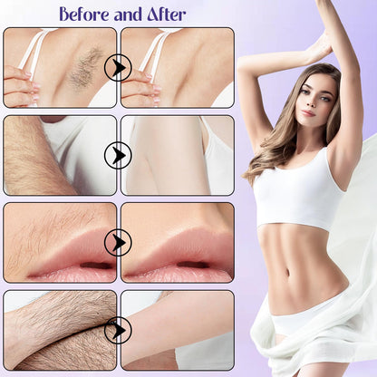 Coconut Oil Facial & Body Hair Removal Cream for Women