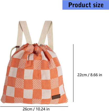 2-in-1 Convertible Towel & Backpack with Inner Zip Pocket & Sand-Proof Fabric