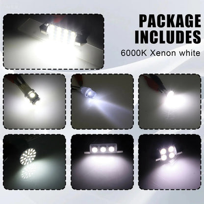 Super Bright LED Car Interior Bulb Kit