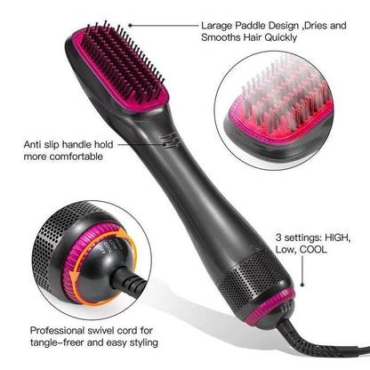 One-Step Hair Dryer & Styler Brush