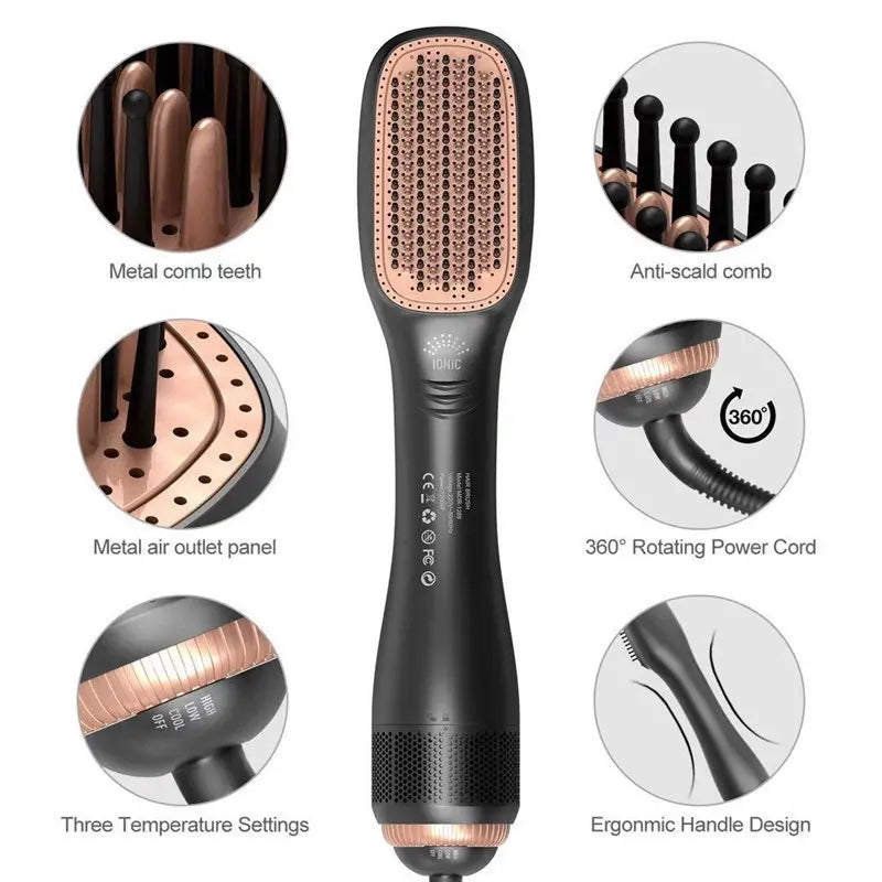 One-Step Hair Dryer & Styler Brush