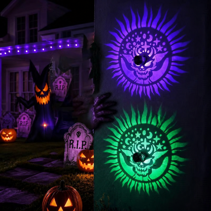 ☀️ Decorative Wall Light: Festive Light Patterns, IP65, Auto-On At Night