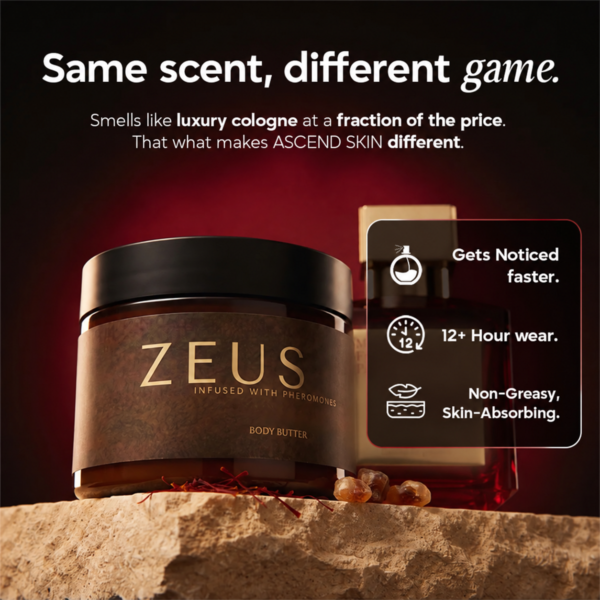 Cologne‑Scented Nourishing Body Butter