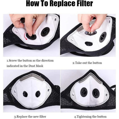 Reusable Carbon Filter Dust Mask