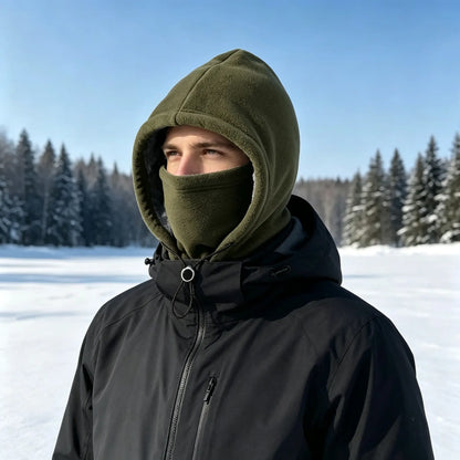 ❄️ Unisex Plush Lined Winter Balaclava Hood