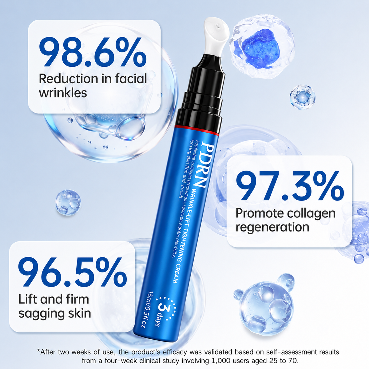 PDRN Firming Facial Cream, For Smoother‑Looking Skin