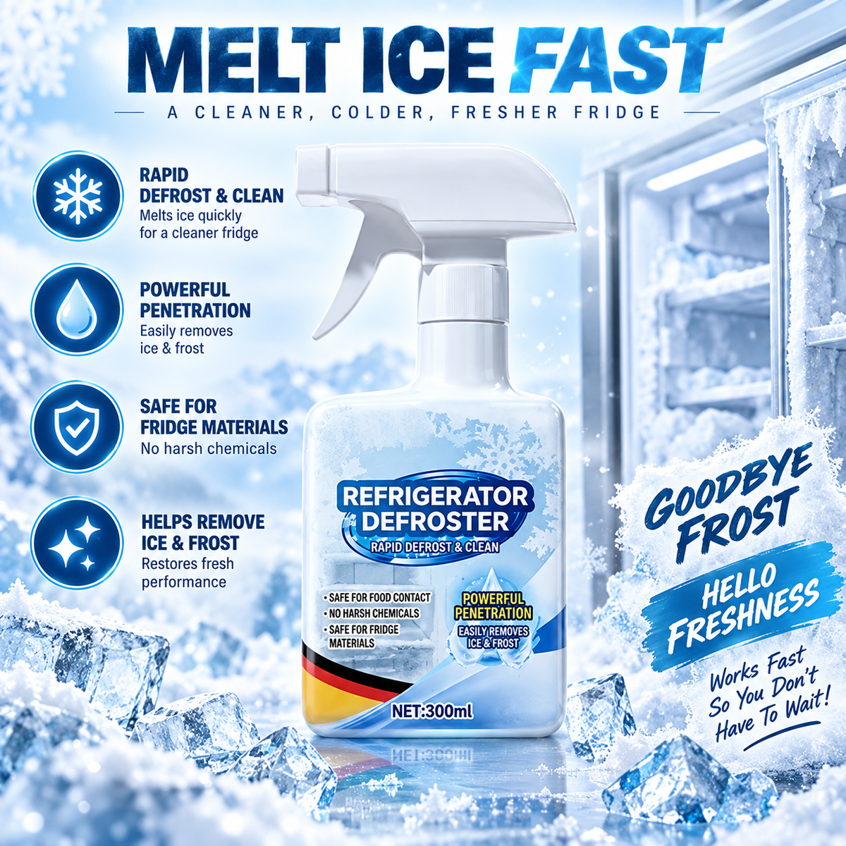 Rapid Defrosting Agent