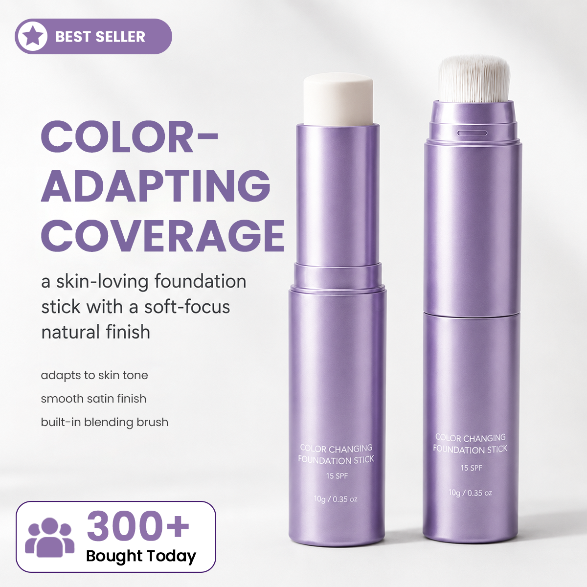 Color Changing Foundation Stick