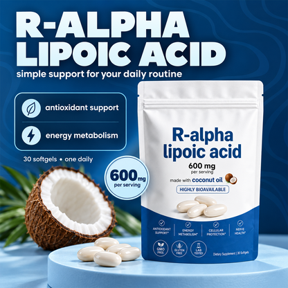 Max Potency R-Alpha Lipoic Acid — Blood Sugar Support