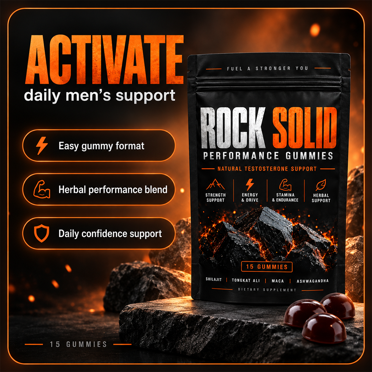 Men’s Shilajit Gummies