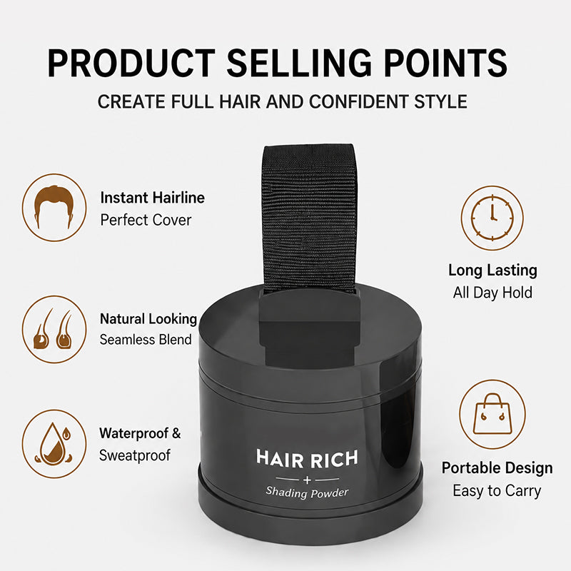 Hairline Powder – Instant Root Touch Up & Volume Boost