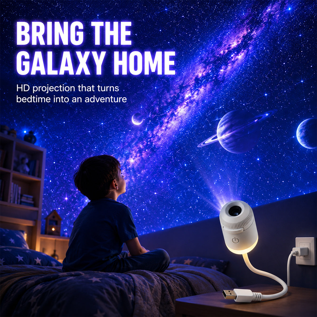 Plug-and-Play HD Star Projecto