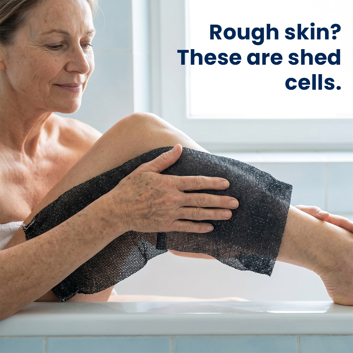 Silk Touch Gentle Exfoliating Shower Cloth