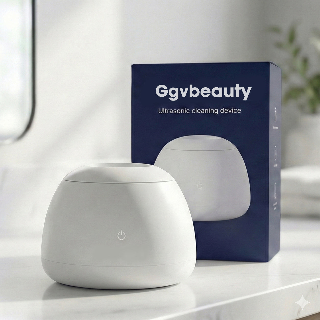 GGVbeauty Portable Ultrasonic Denture Cleaner