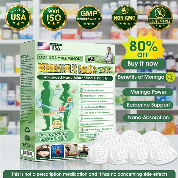 Botanical Wellness Patch with Moringa & NAD+