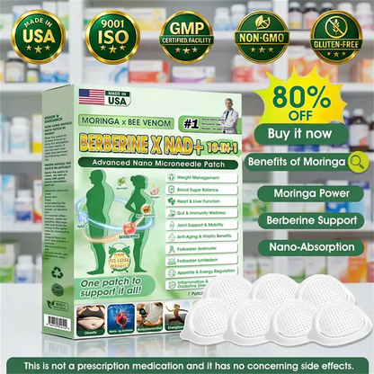Botanical Wellness Patch with Moringa & NAD+
