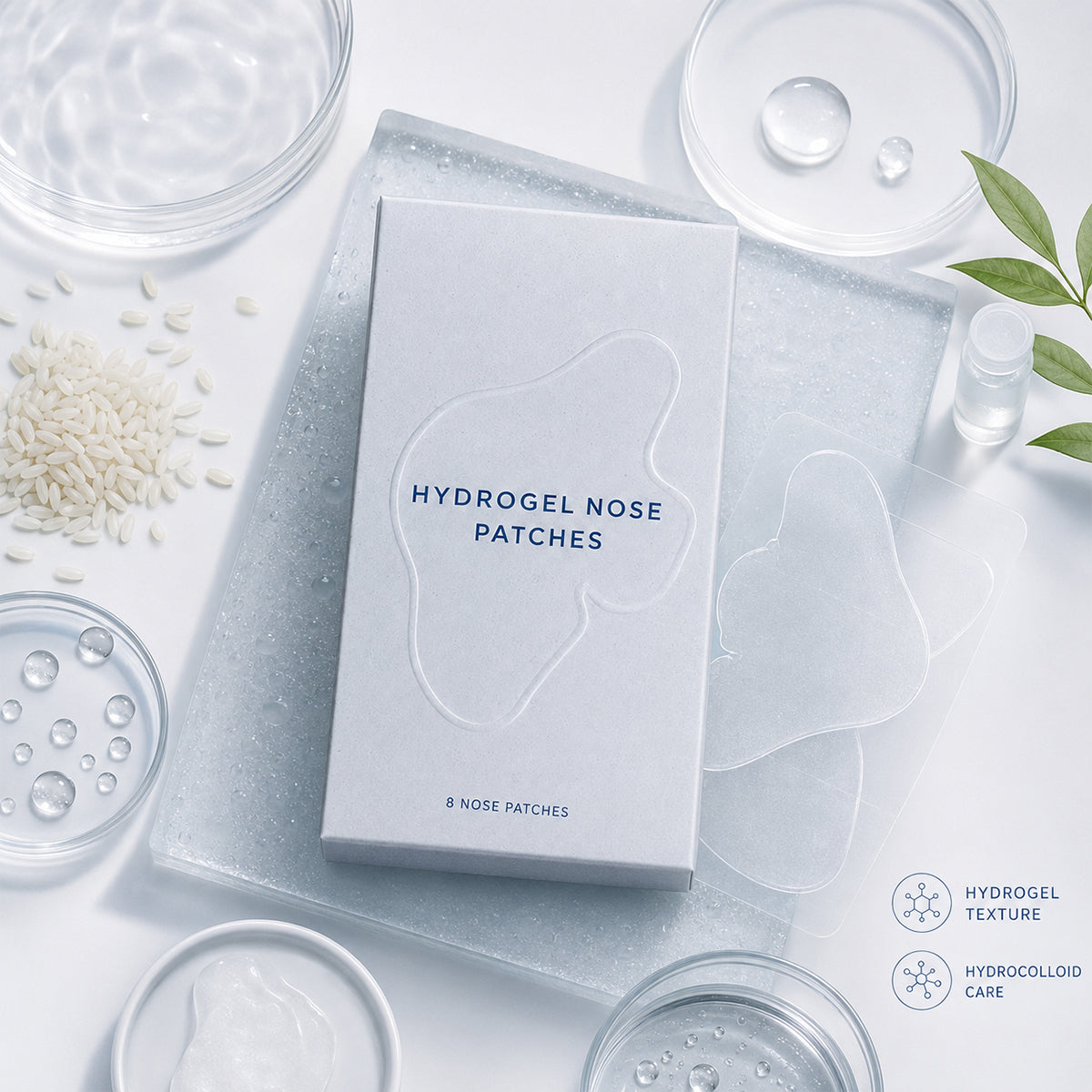 Hydrogel Nose Patches
