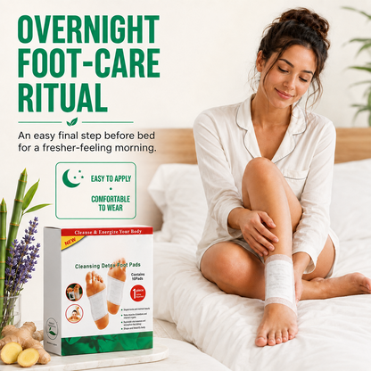 Foot Detox Patches, Soothing Anti‑Inflammatory Effect