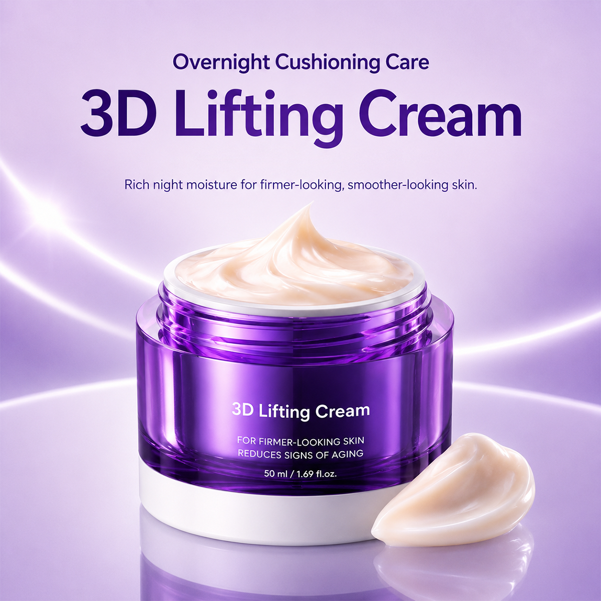3D Lifting Cream | Advanced Korean Facial Night Cream 2026