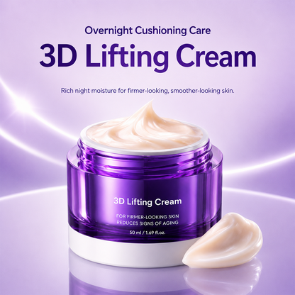 3D Lifting Cream | Advanced Korean Facial Night Cream 2026