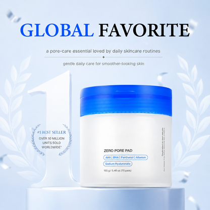 AHA + BHA Facial Toner Pads, Exfoliating Skin Care Pads