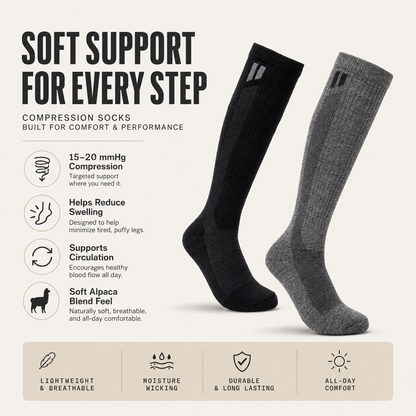 alpaca compression Socks