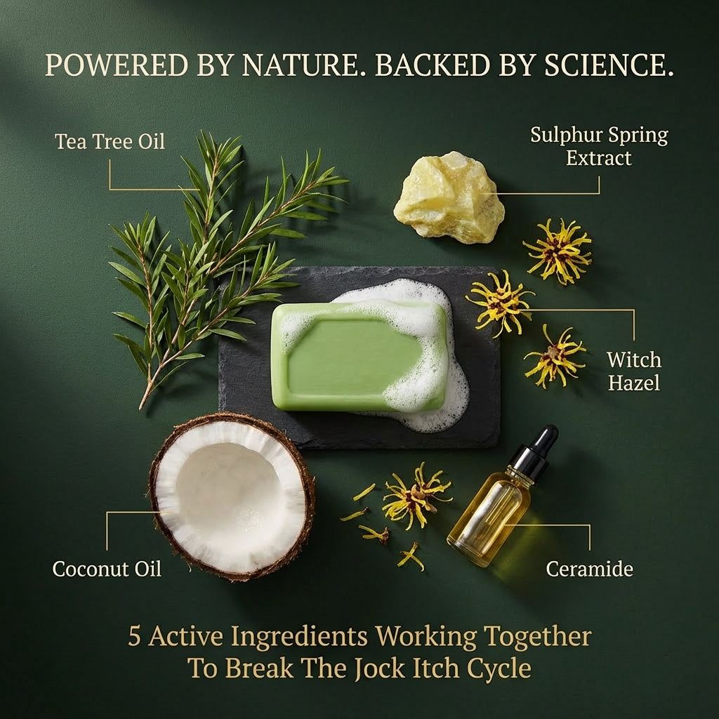 Tea Tree Cleansing Soap Bar, Refreshes & Balances Complexion