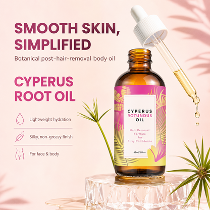 Cyperus Rotundus Oil for Hair Reduction