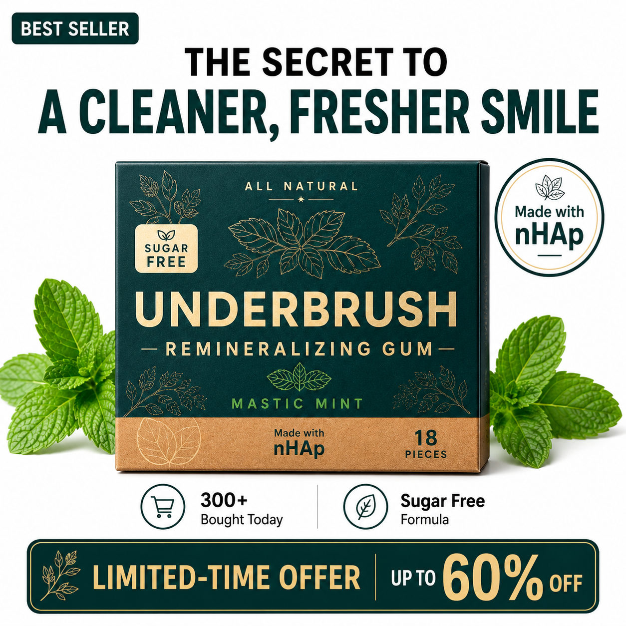 All Natural Remineralizing Gum