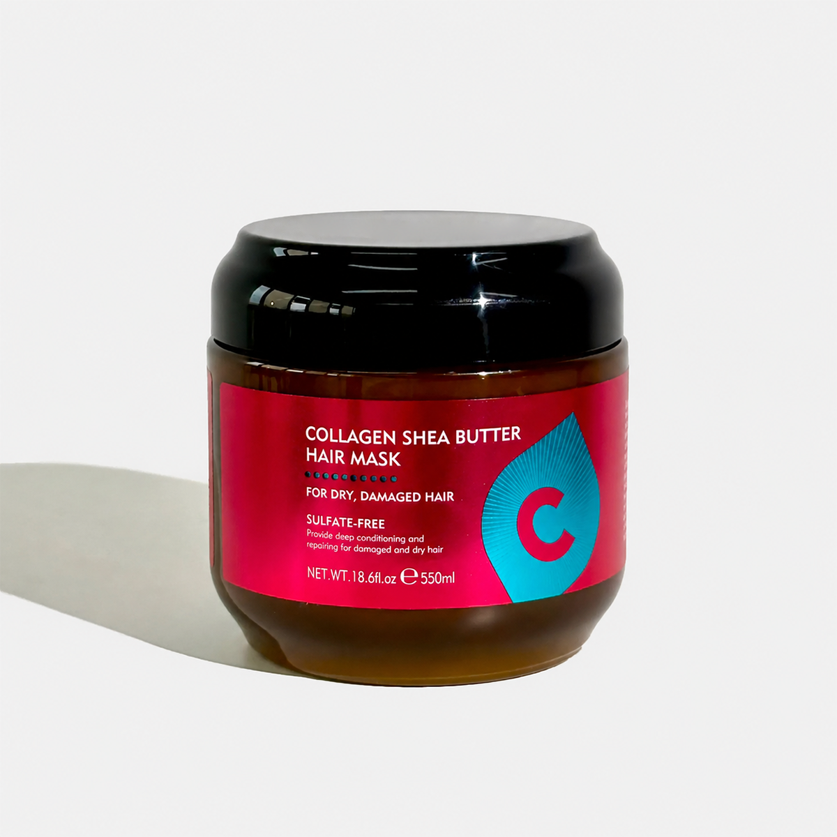 Collagen Shea Butter Hair Mask for Dry Damaged Hair, All Hair Types
